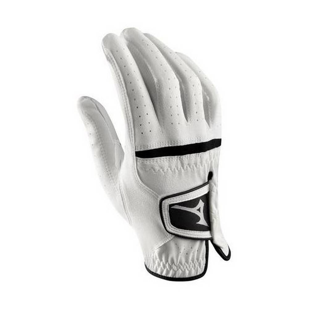 Mizuno Men's Comp Golf Gloves White/Black (230199-QSB)